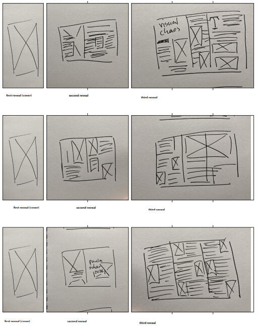 Layout Development Sketches